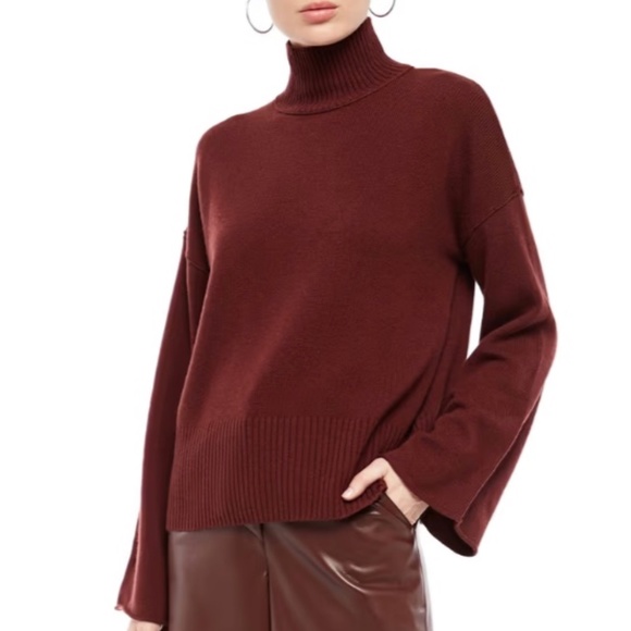 Autumn Cashmere Sweaters - Cashmere Turtleneck Sweater from AUTUMN CASHMERE